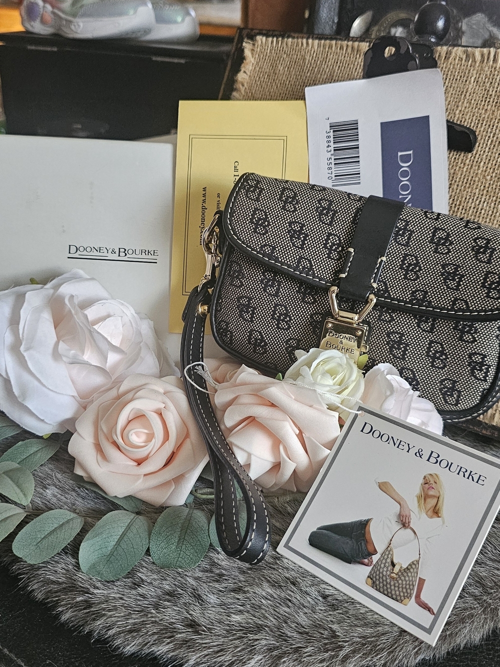 Mint With All Original Paperwork And Box 1975 Aniversary Edition Dooney & Bourke